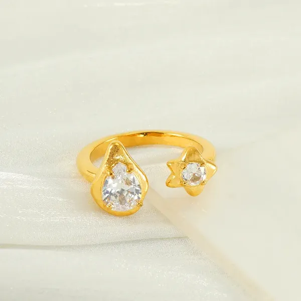 Gold_Stardrop_Rings_For_Women